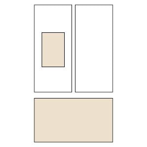 Magnetic covers for any french door model