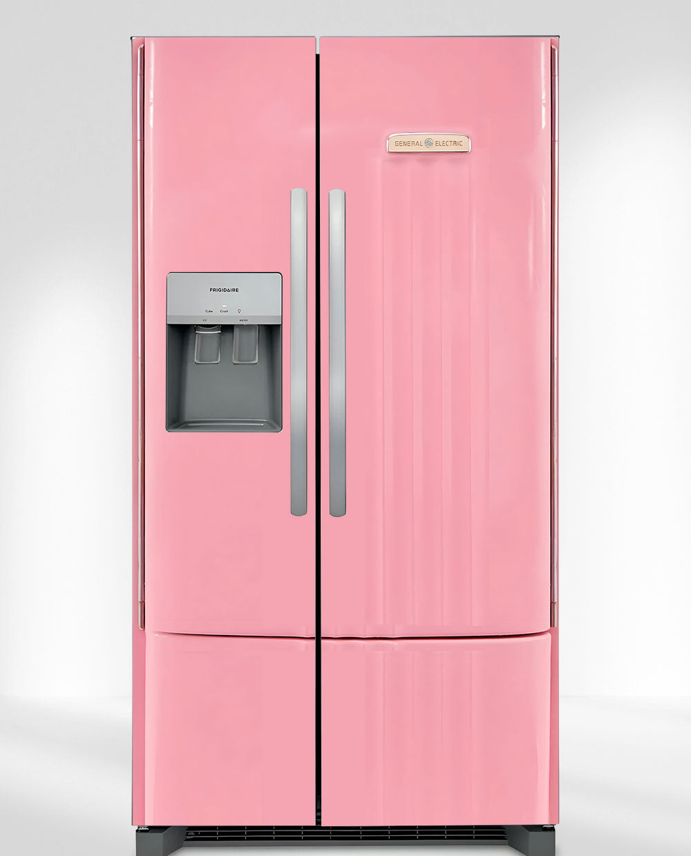 Pink GE Fridge