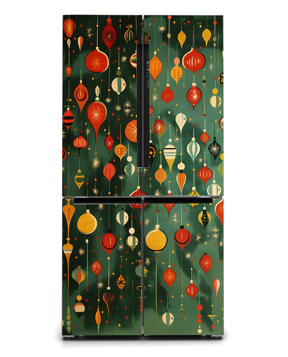 Atomic Christmas pattern