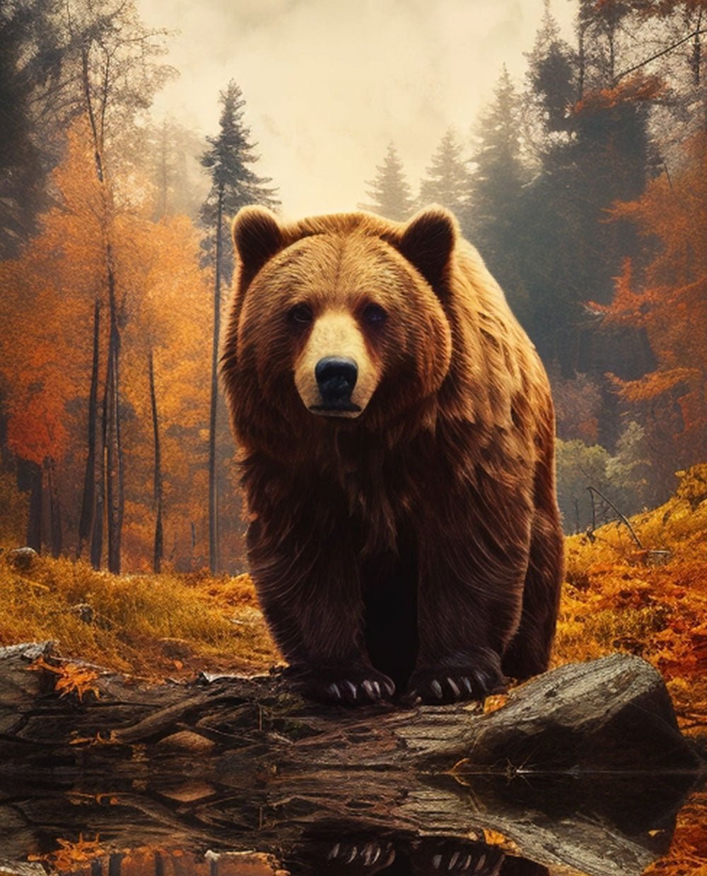 Bear in the woods