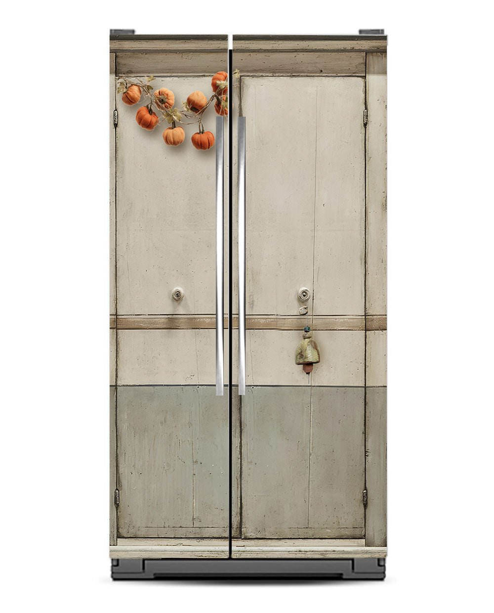 Primitive Pantry with Pumpkin Garland