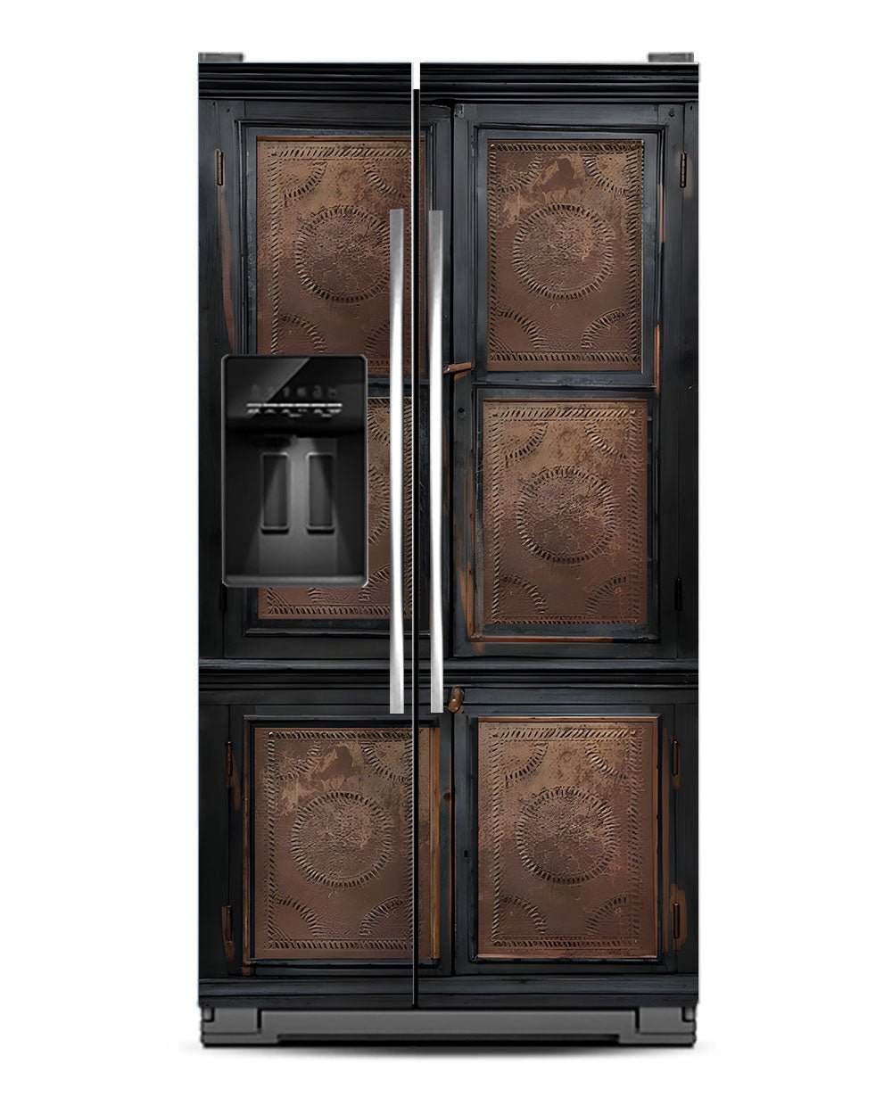 Copper black pie safe