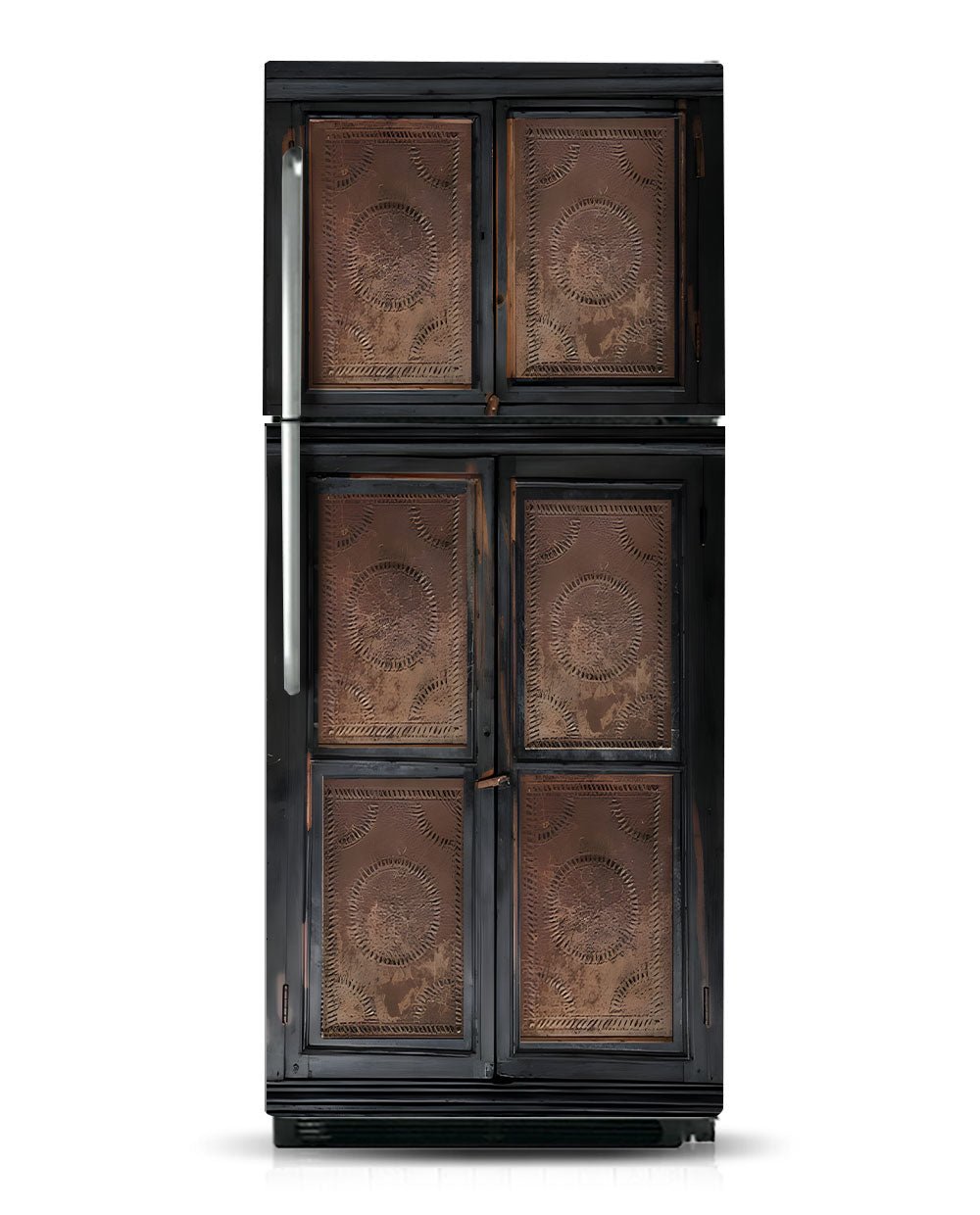 Copper black pie safe