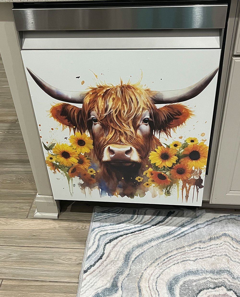 Brown Bull Illustration