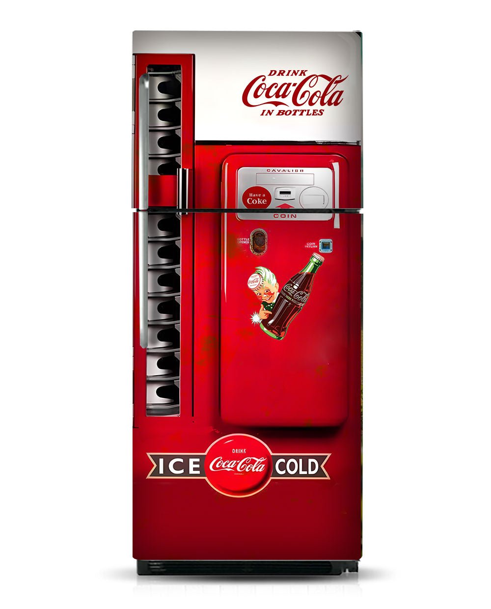 Elf Coke vending machine