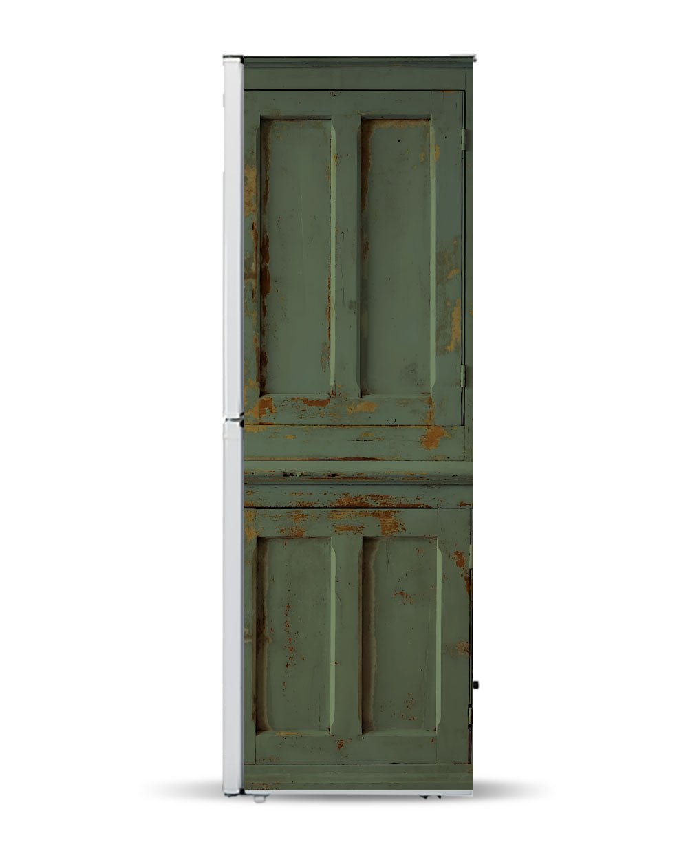 Green primitive cabinet "Lisa"
