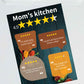 mom's kitchen  magnetic poster