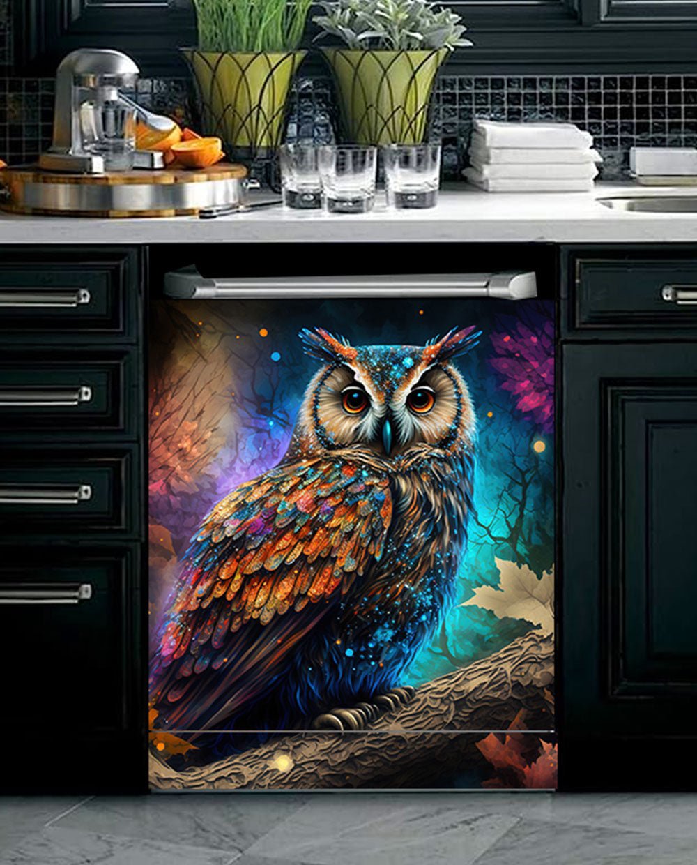 Magical owl Illustration