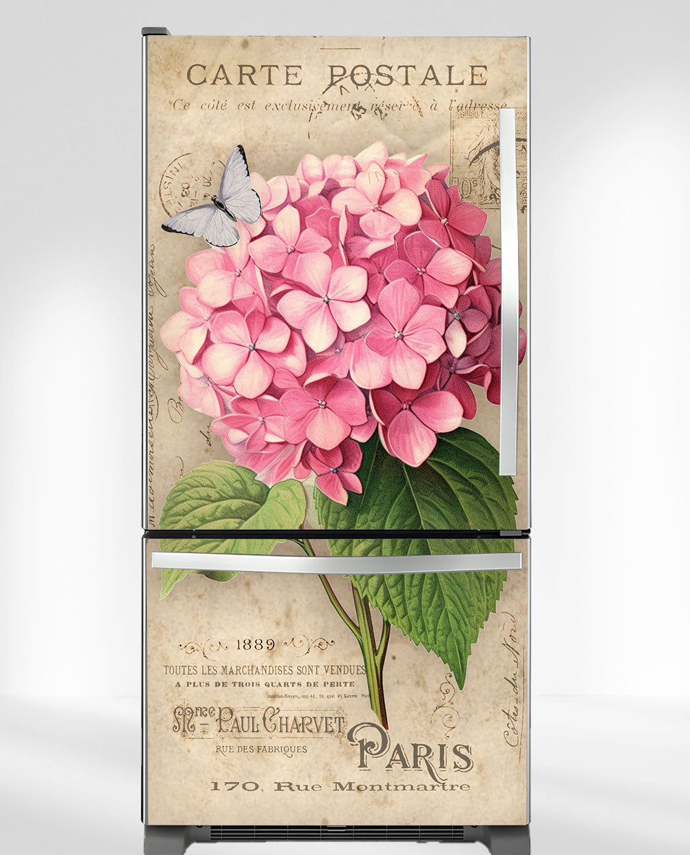 Paris Flower Postcard
