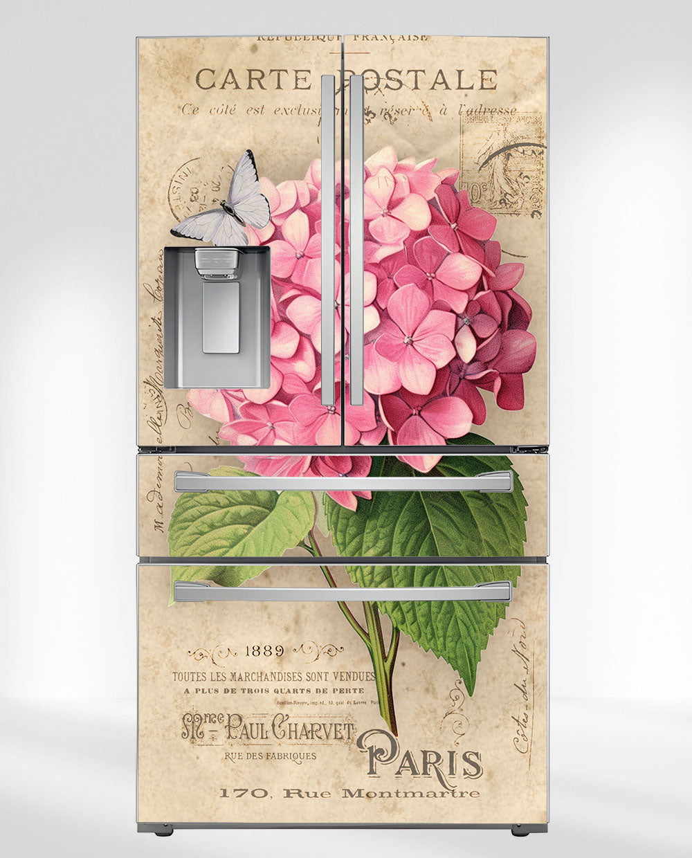 Paris Flower Postcard