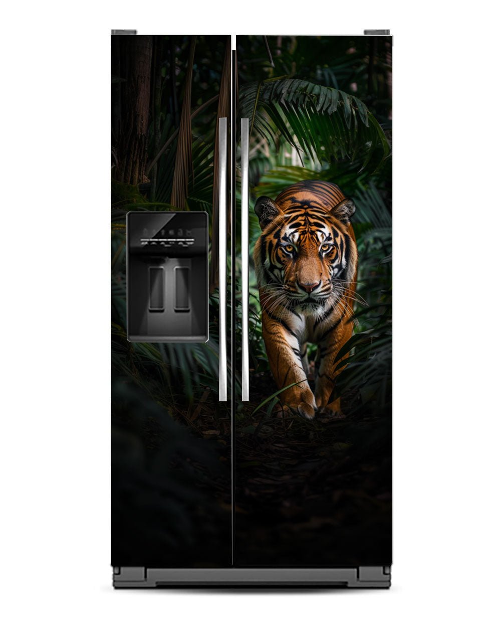 A tiger in the jungle