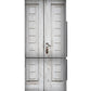 White vintage doors