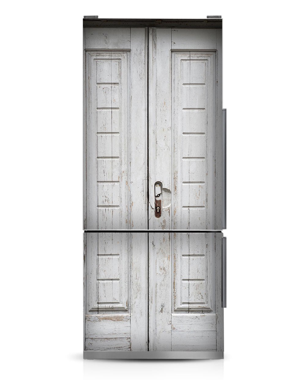 White vintage doors