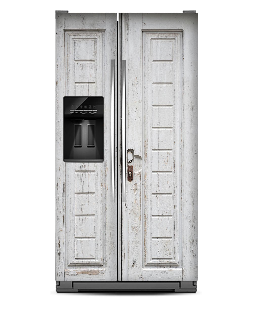 White vintage doors