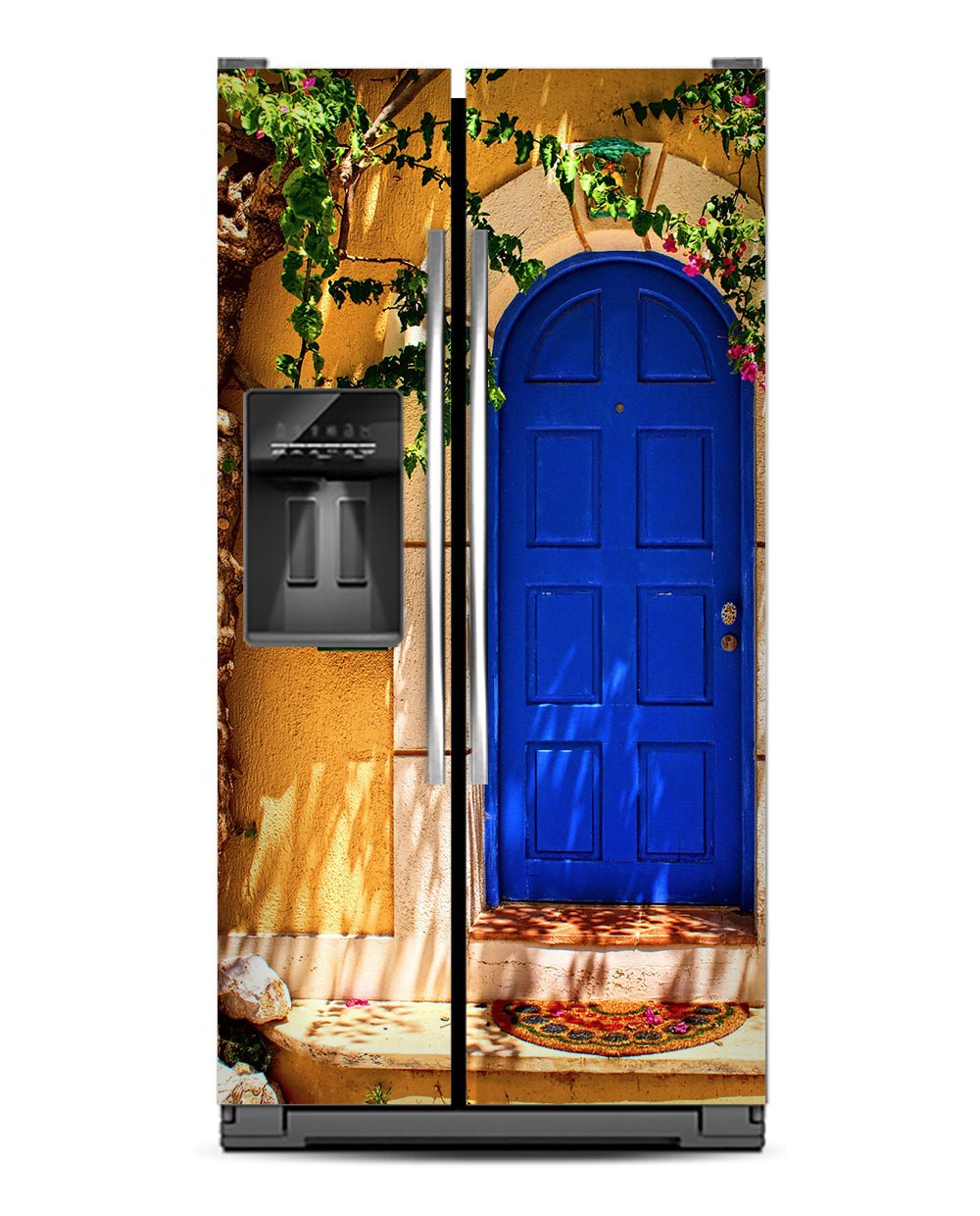 Blue door