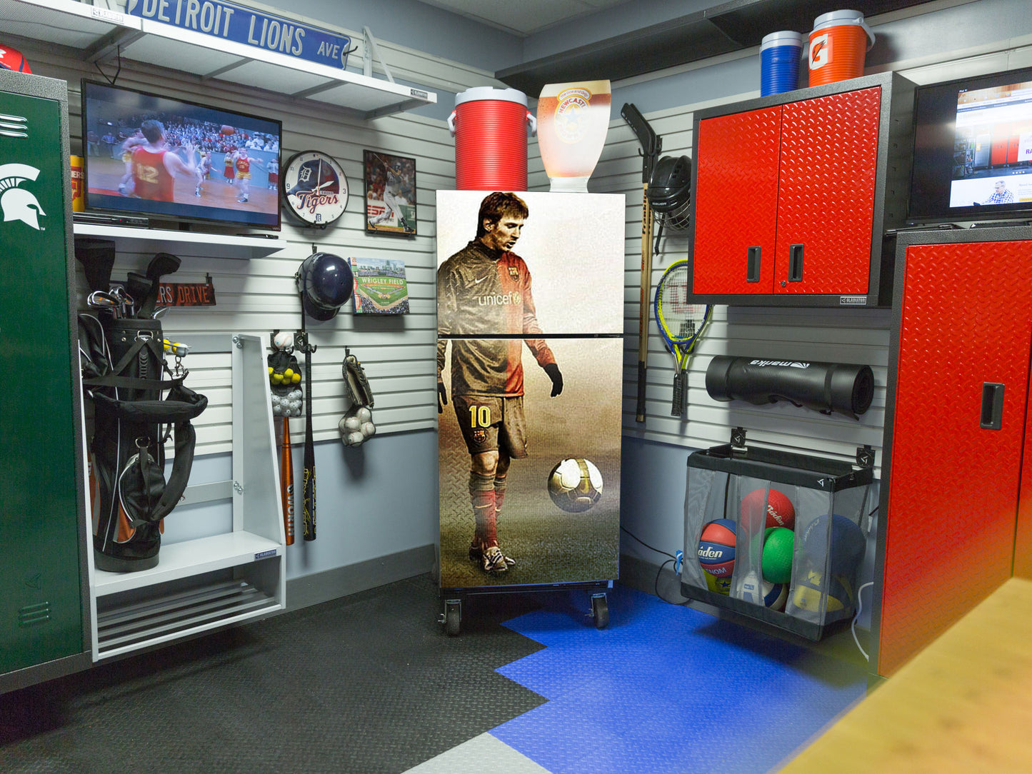 Custom designed magnet