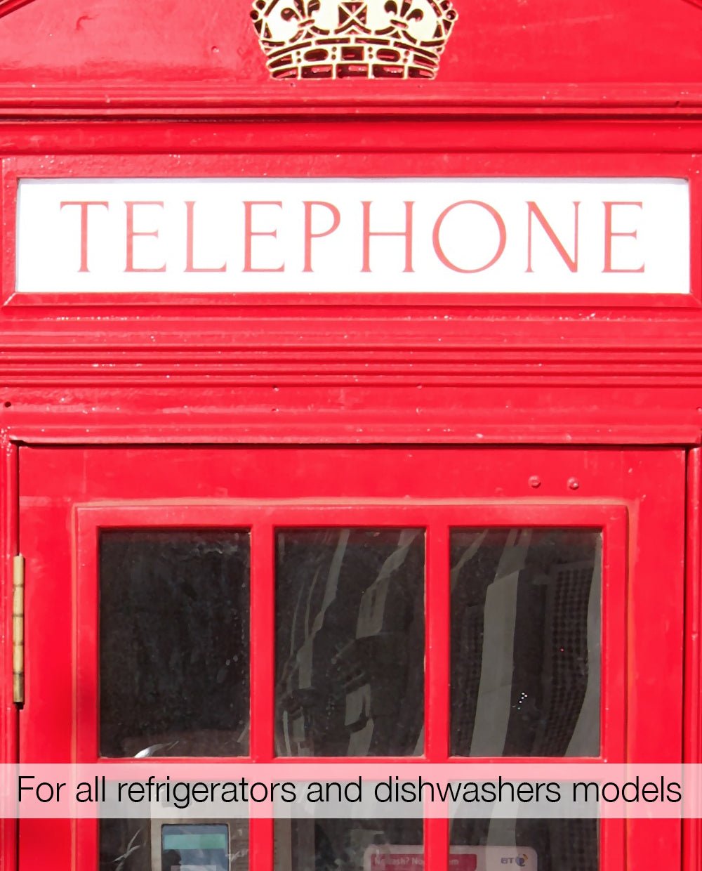Red telephone booth