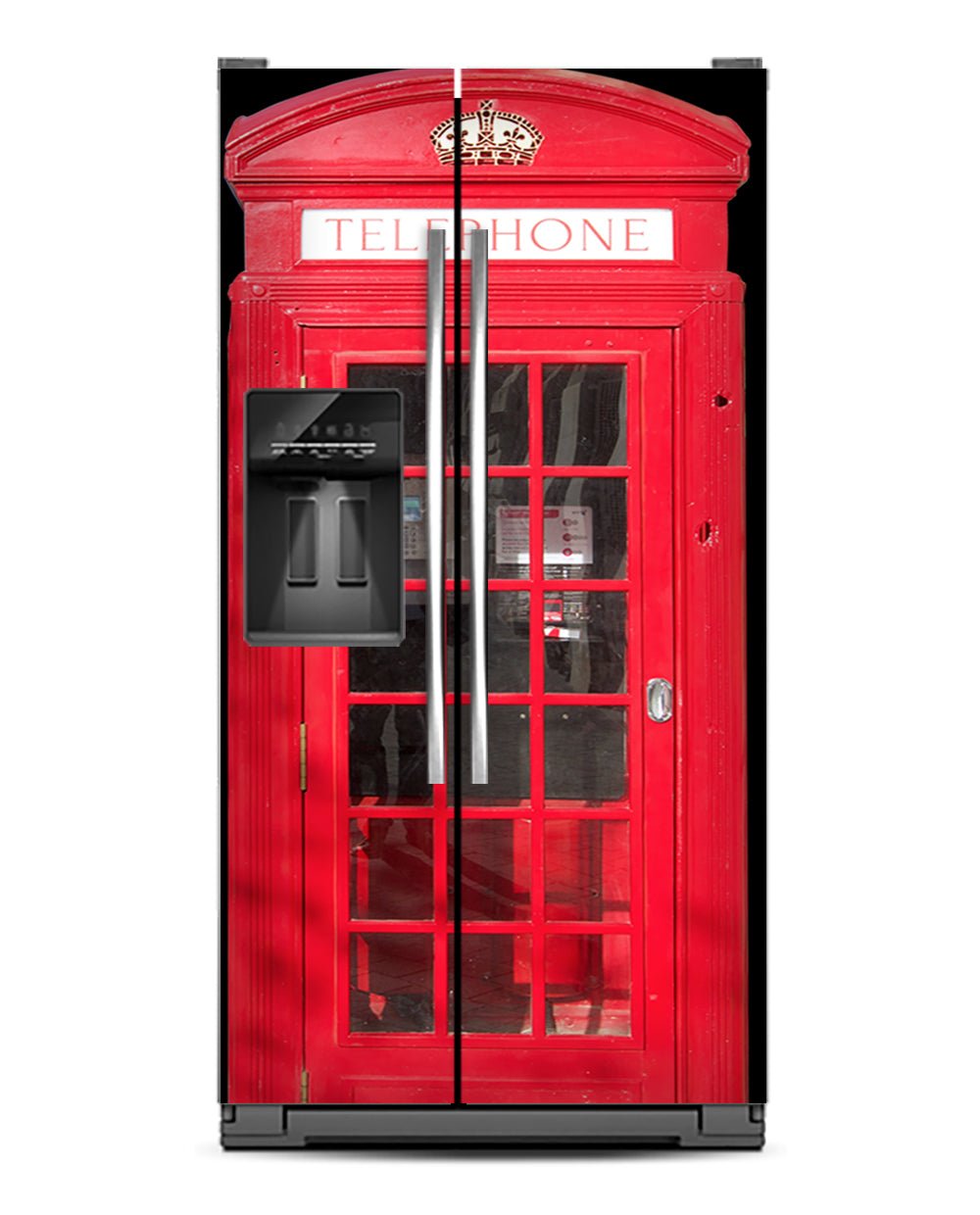 Red telephone booth