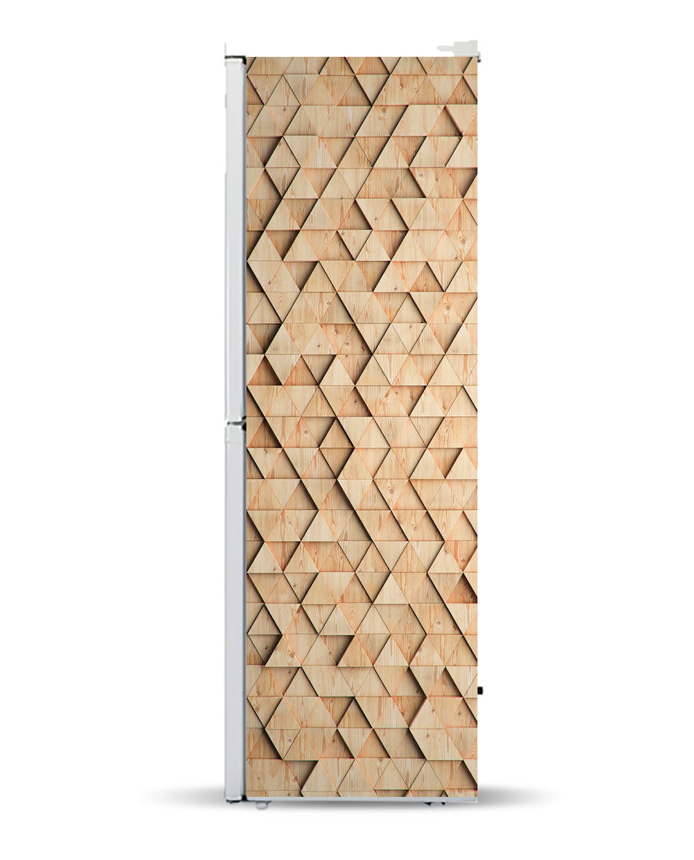 Geometrical light wood 3d