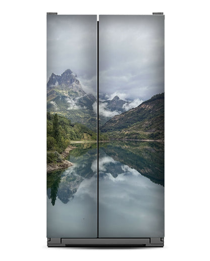 Mountain Reflecting in Lake