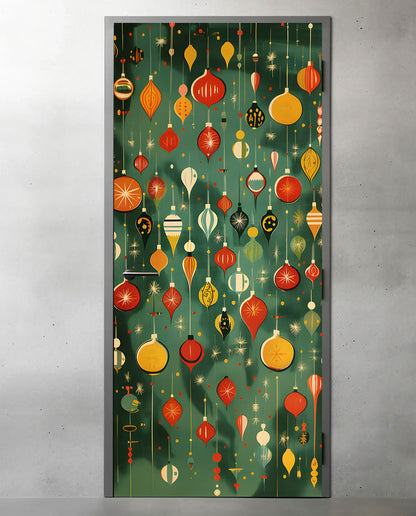 Atomic Christmas pattern