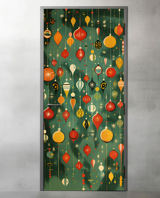 Atomic Christmas pattern