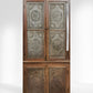 Brown Primitive pie safe