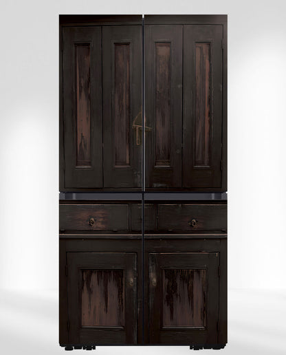 Brown cupboard