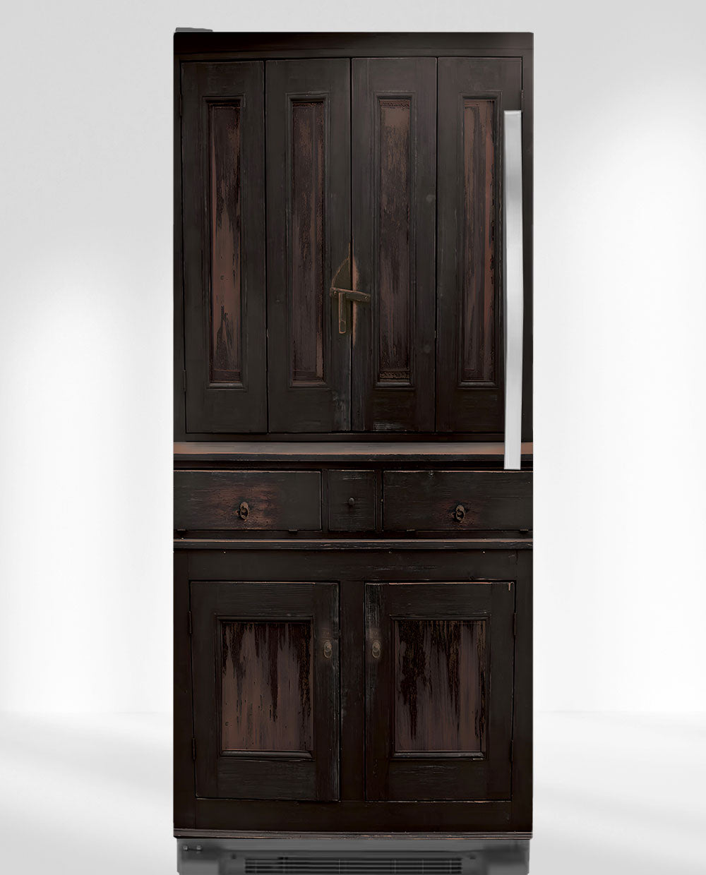 Brown cupboard