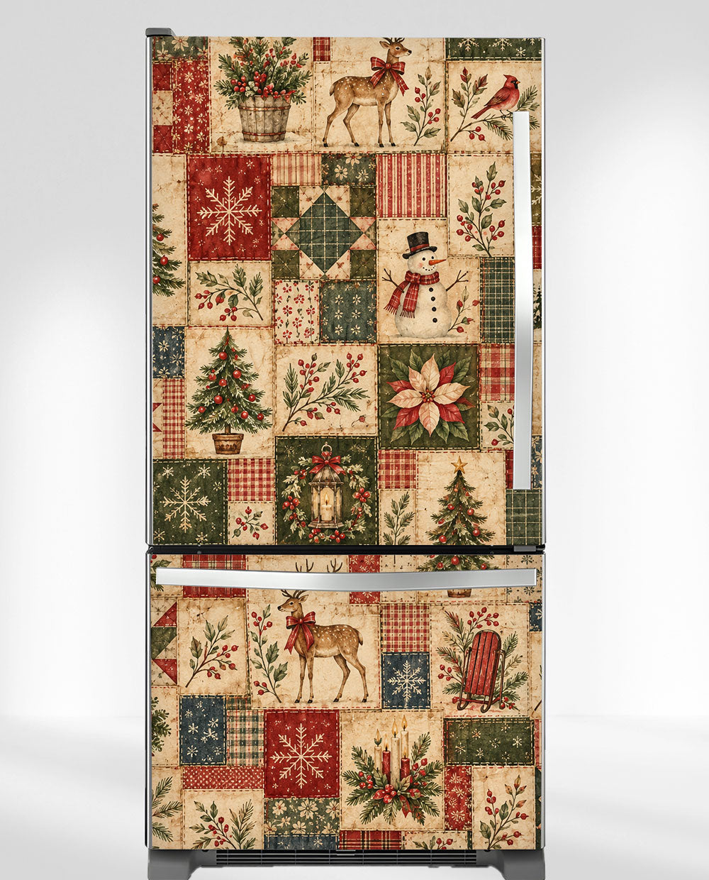 Christmas Patchwork Blanket