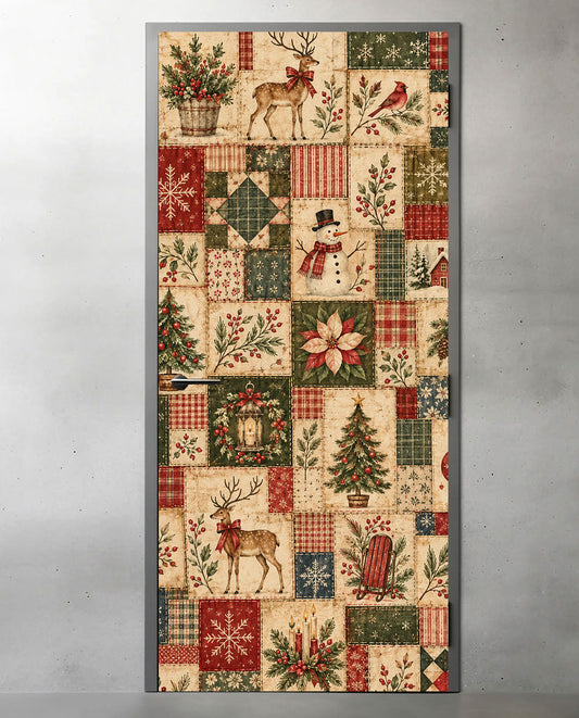 Christmas Patchwork Blanket
