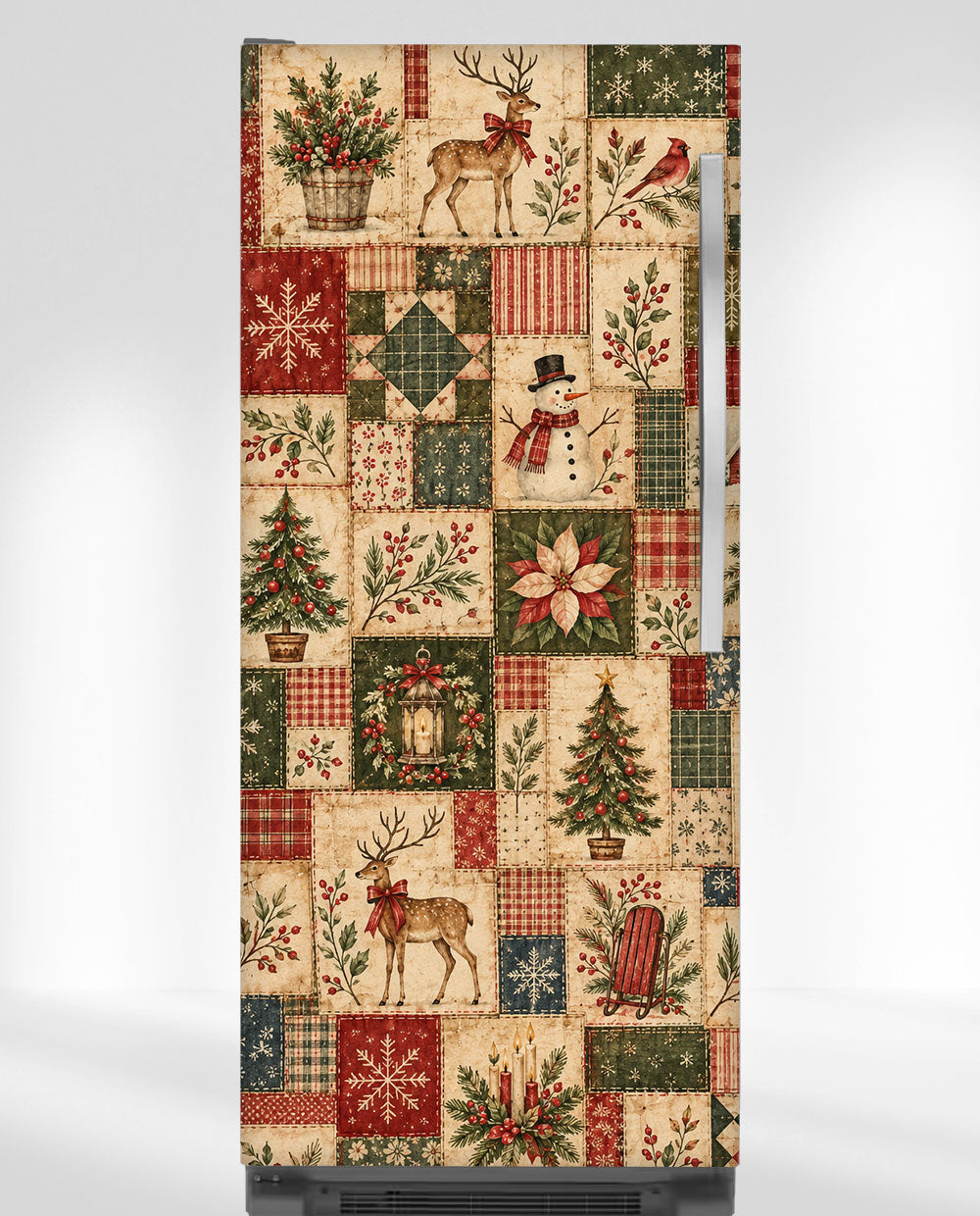 Christmas Patchwork Blanket