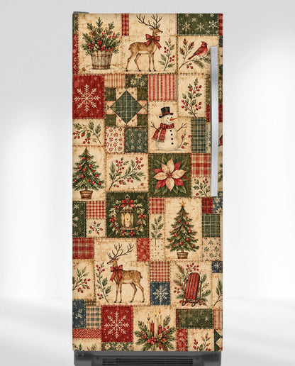 Christmas Patchwork Blanket