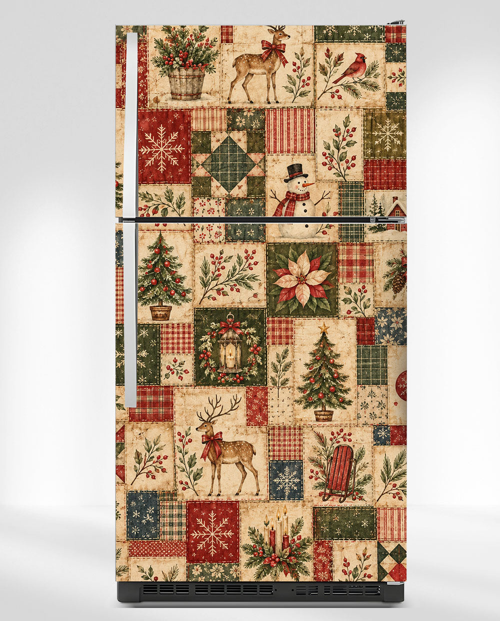Christmas Patchwork Blanket