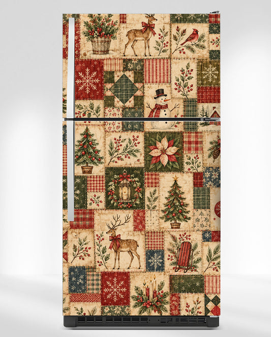 Christmas Patchwork Blanket