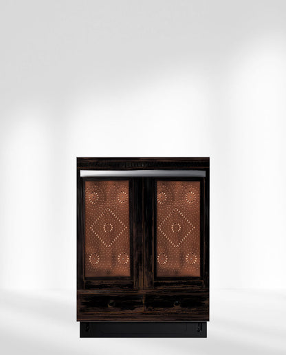 Copper Brown Pie Safe