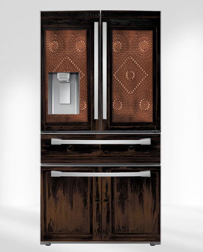 Copper Brown Pie Safe