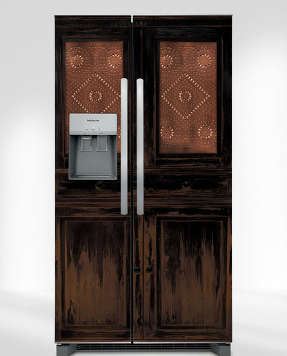 Copper Brown Pie Safe