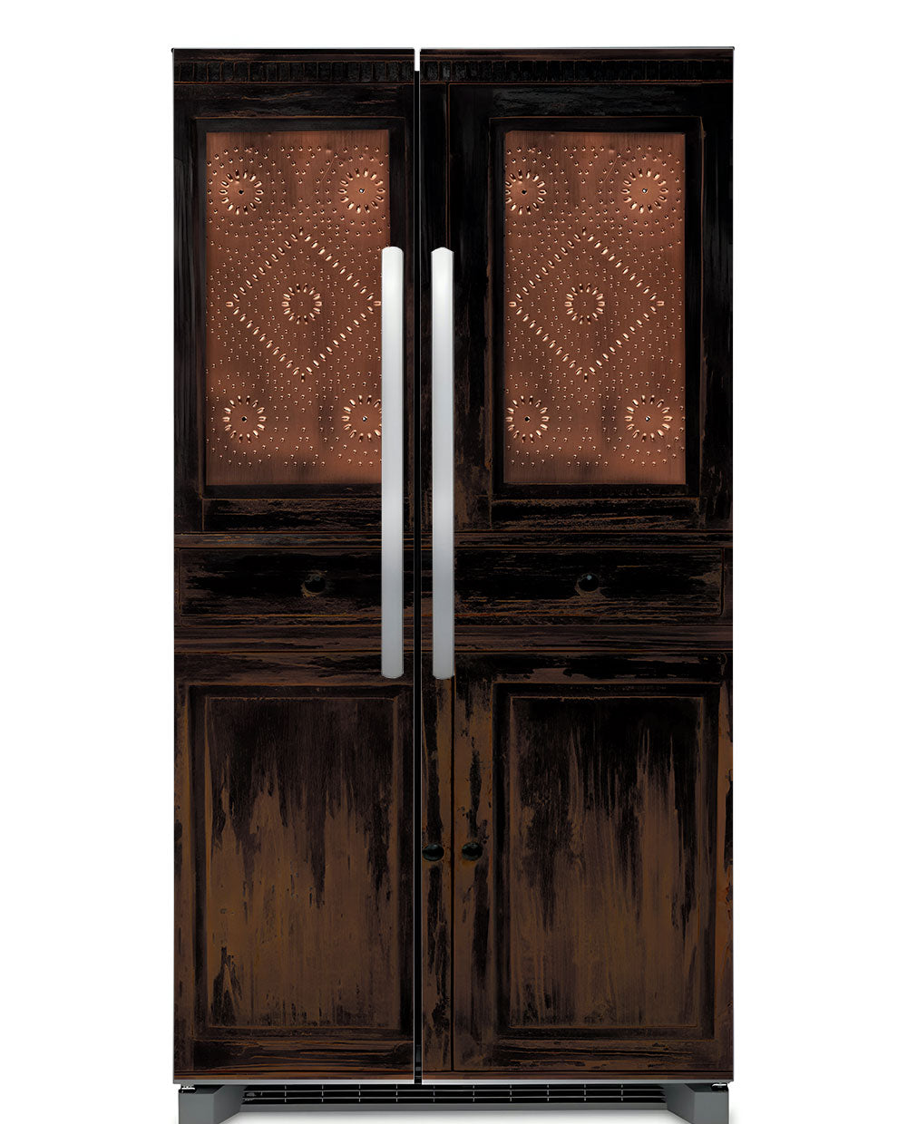 Copper Brown Pie Safe