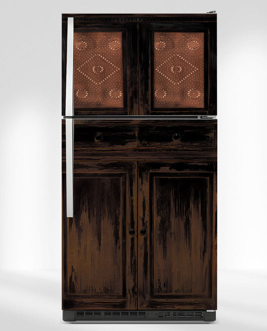 Copper Brown Pie Safe