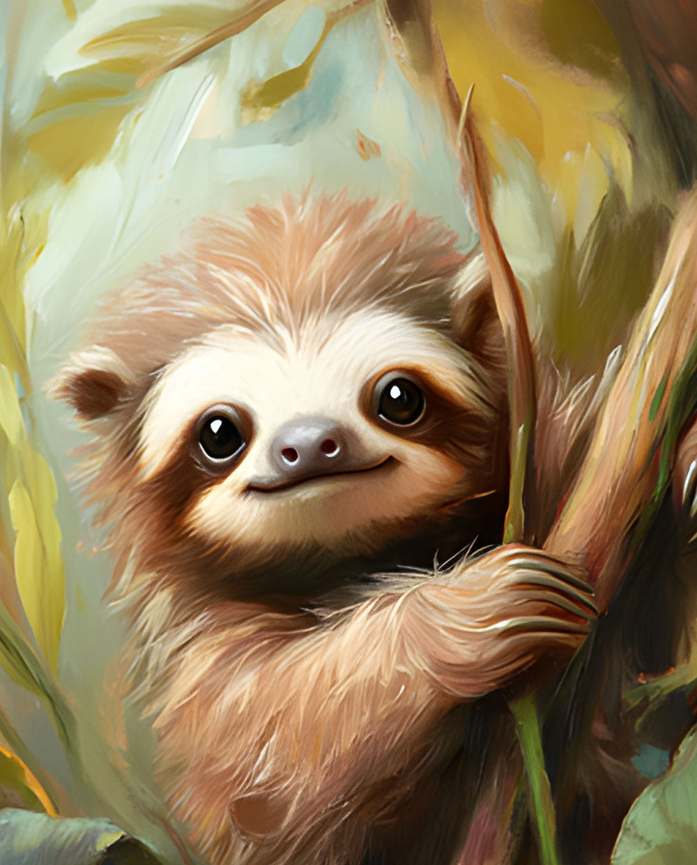 Baby sloth