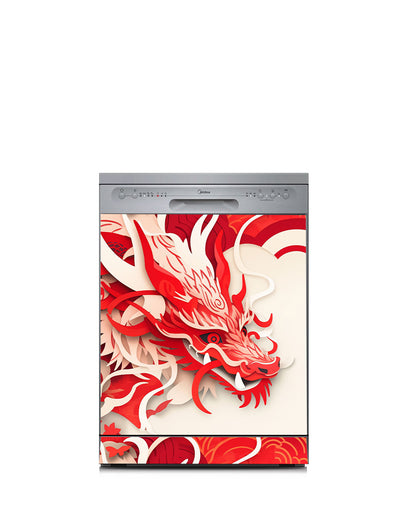 A Red dragon