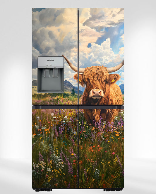 Highlander in Flowers