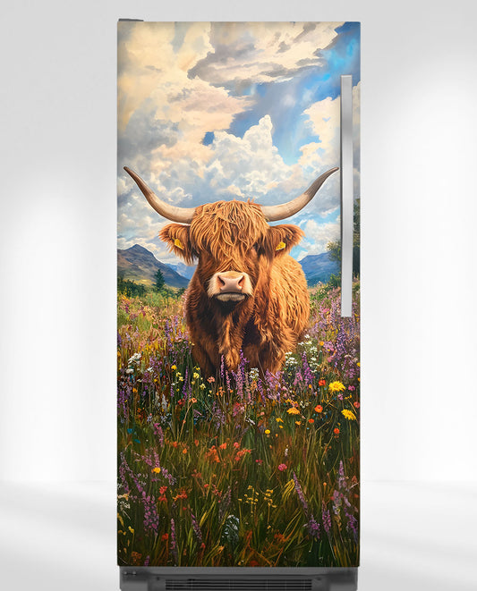 Highlander in Flowers