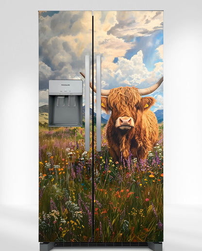 Highlander in Flowers