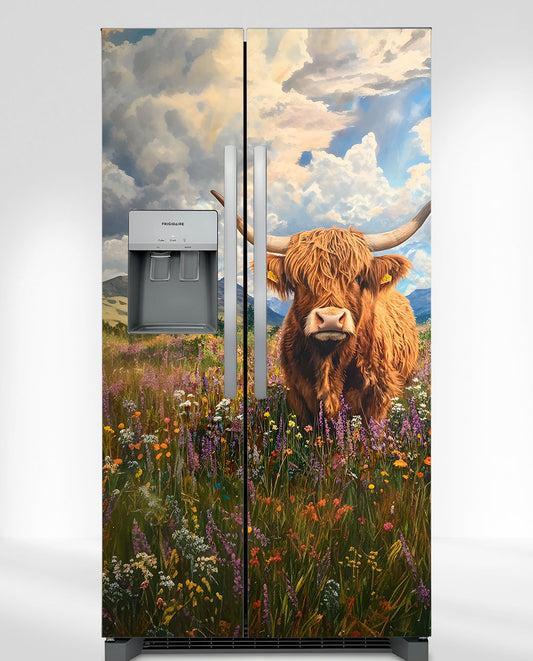 Highlander in Flowers