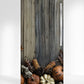 Pumpkins on wood