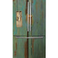 Green-Blue distressed cupboard April