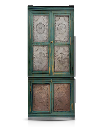 Aqua Pie safe primitive