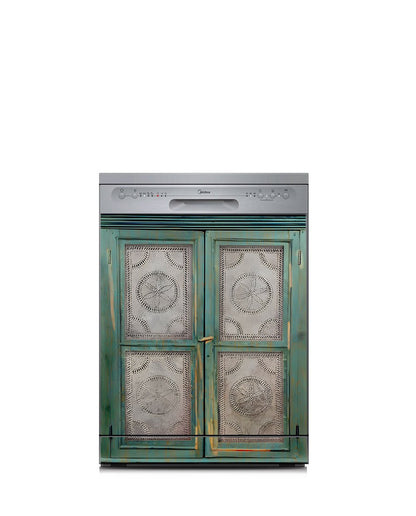 Aqua Pie safe primitive